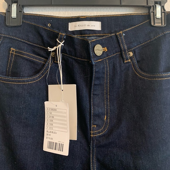 Les’ FOLLES Denim Jeans, size 26, Long - Picture 2 of 4